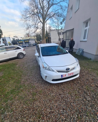 Toyota Prius cena 42999 przebieg: 132000, rok produkcji 2012 z Żabno małe 106